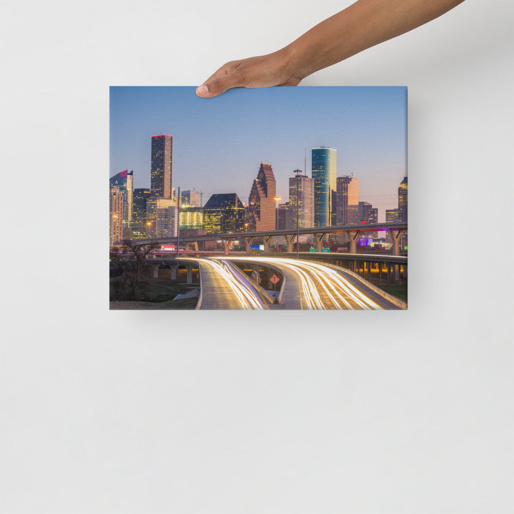 Houston Skyline Canvas
