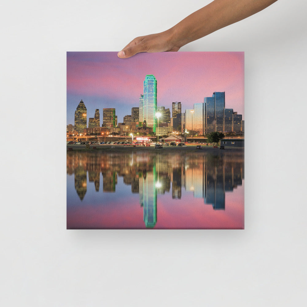 Dallas Skyline Canvas