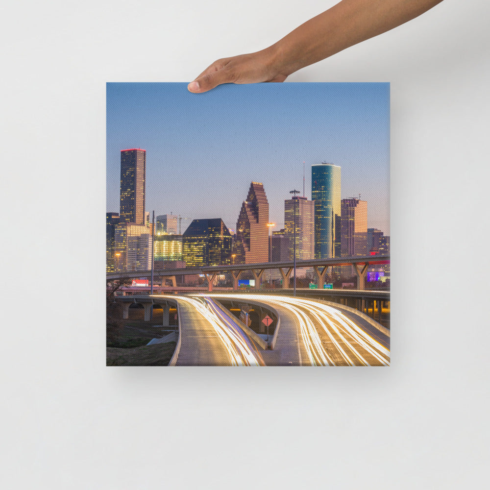 Houston Skyline Canvas
