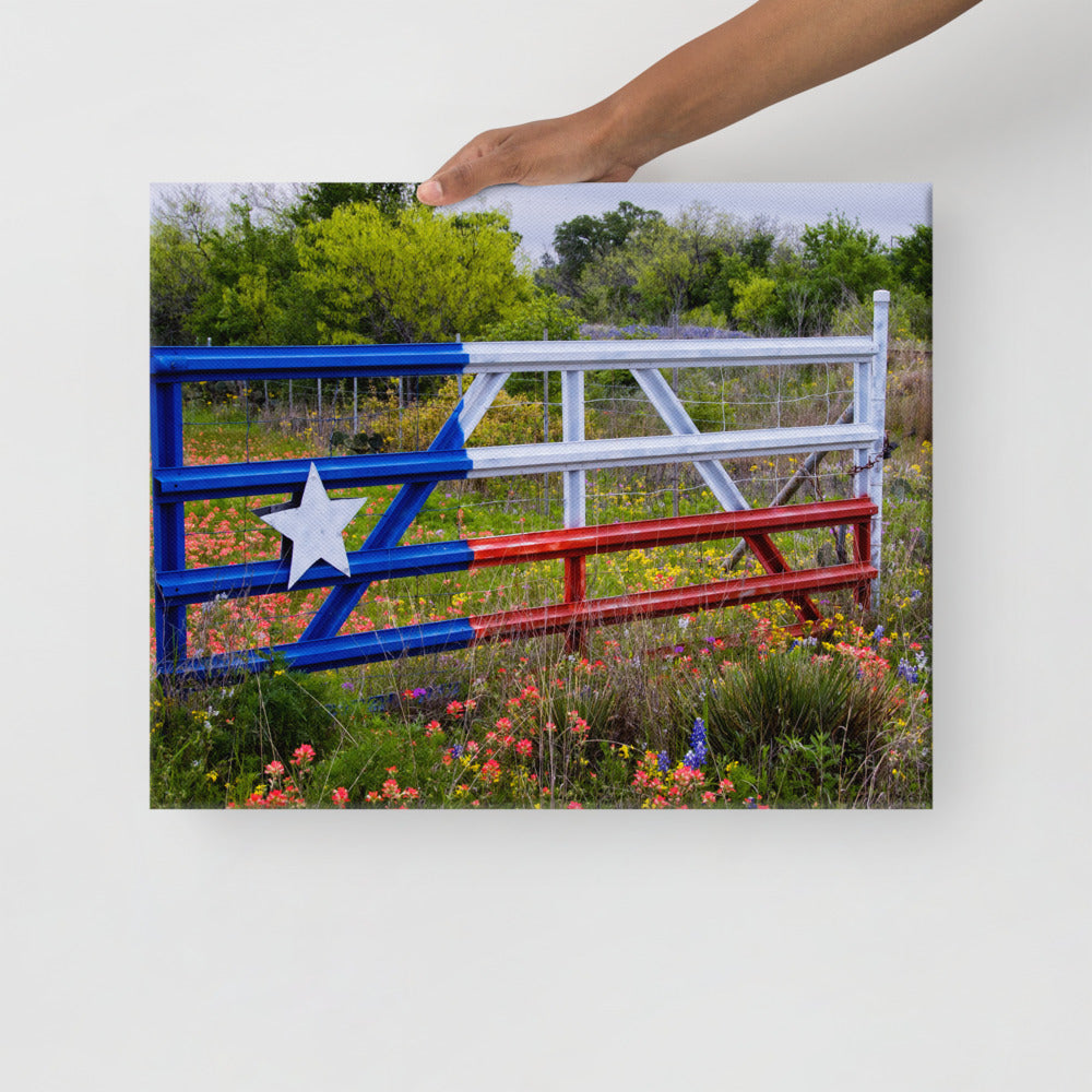 Texas Gate Canvas