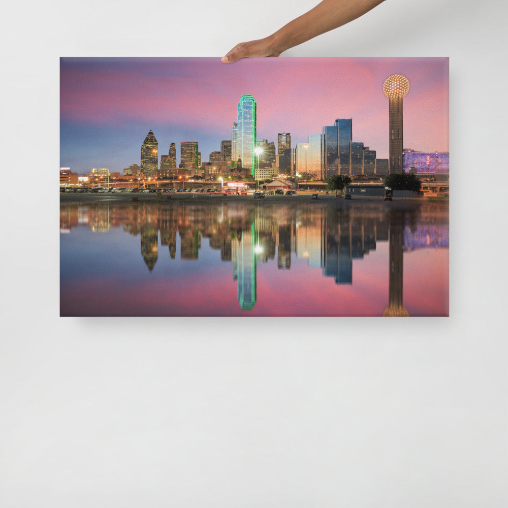 Dallas Skyline Canvas
