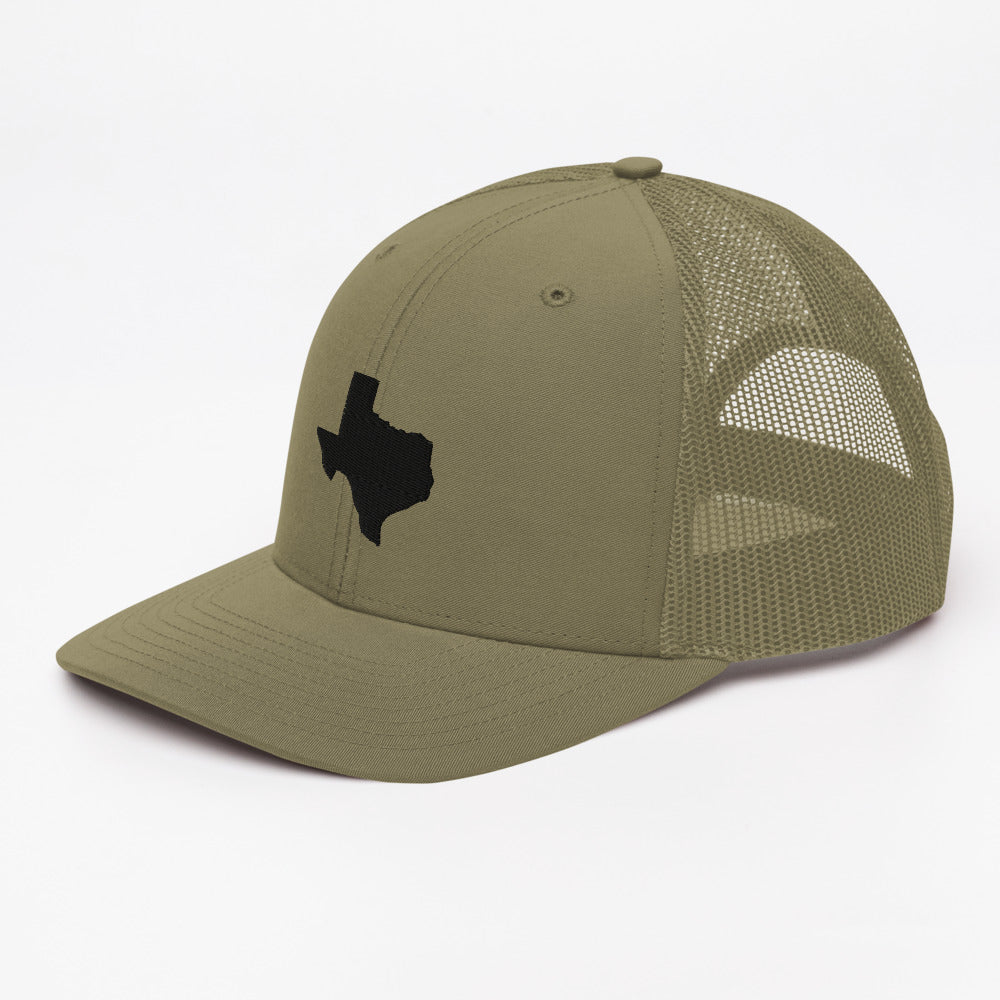 Texas Trucker Snapback Hat - Embroidered